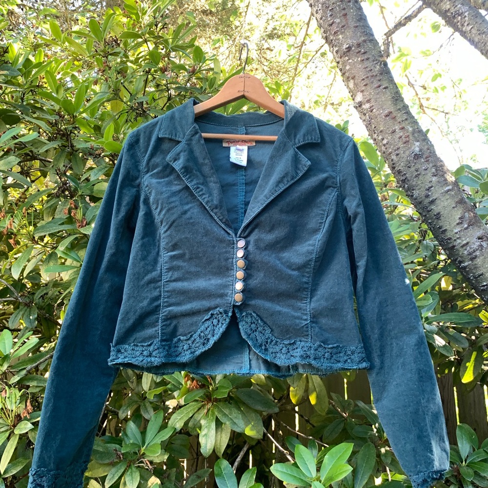 Vintage Paris Blues Cutoff Jacket